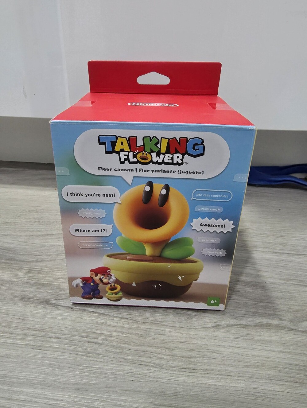 Nintendo Mario Talking Flower Figure
